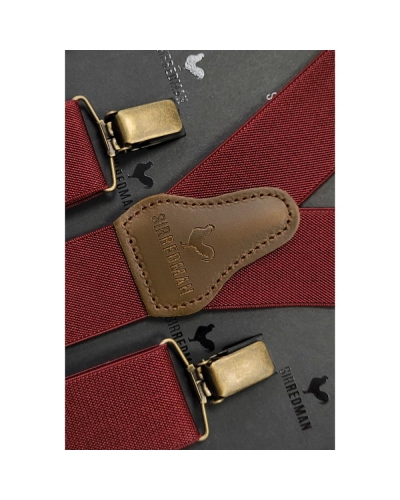 Sir Redman Work bretels bordeaux