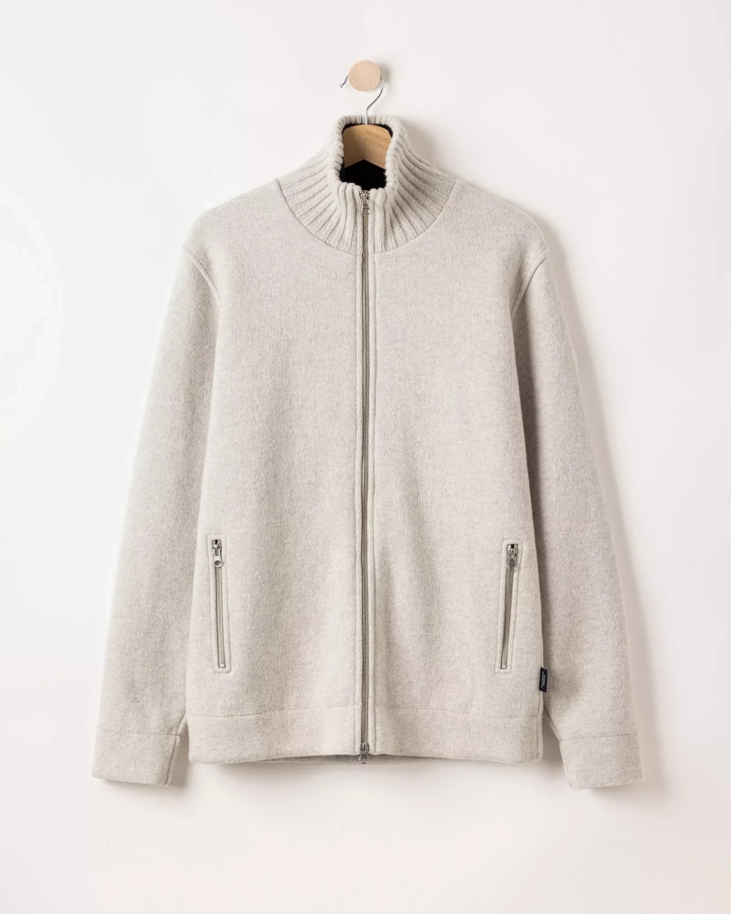 Holebrook Mans Zip WP grey light grey mel