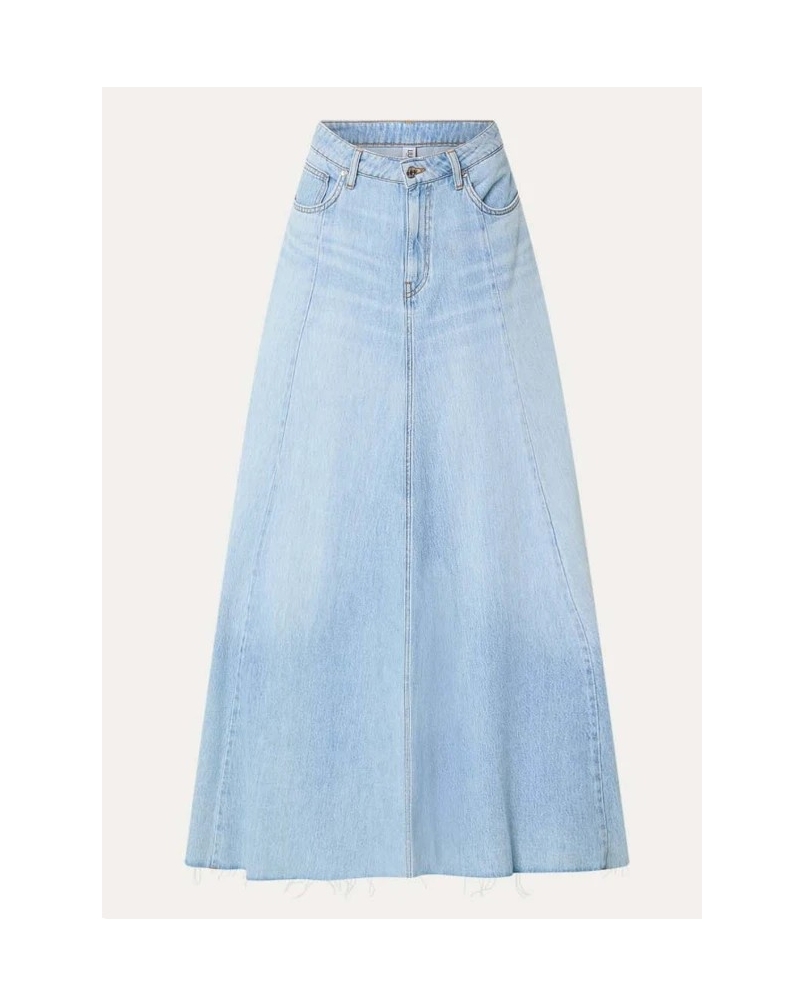 Liu Jo Long denim skirt denim blue denim blue