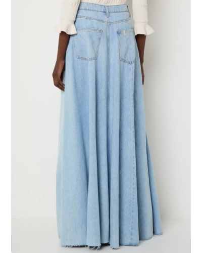 Liu Jo Long denim skirt denim blue denim blue