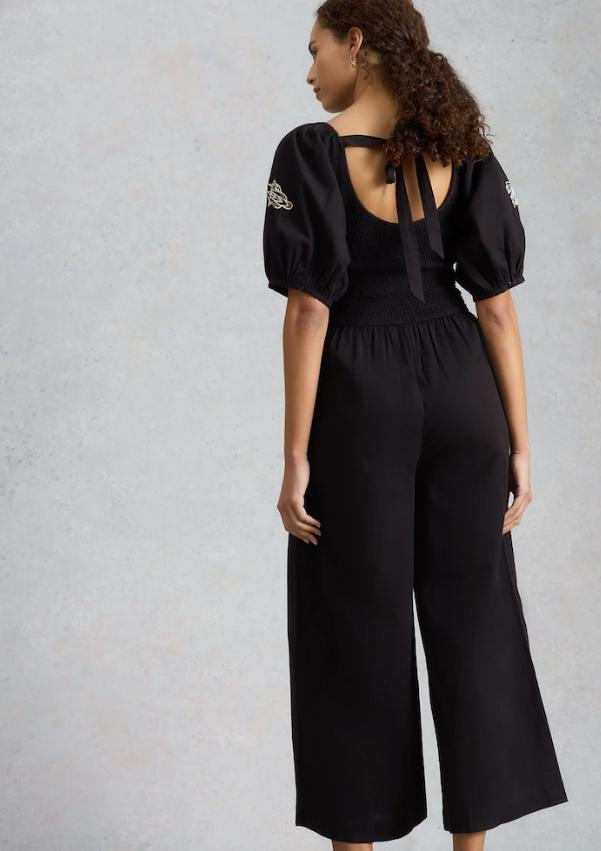 White Stuff Reese jumpsuit pure blk