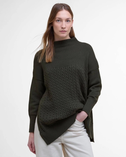 BARBOUR Barbour Guernsey cape olive