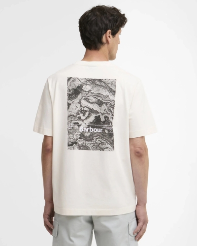 Barbour Wildfell relaxed graphic t-shirt neutral neutral