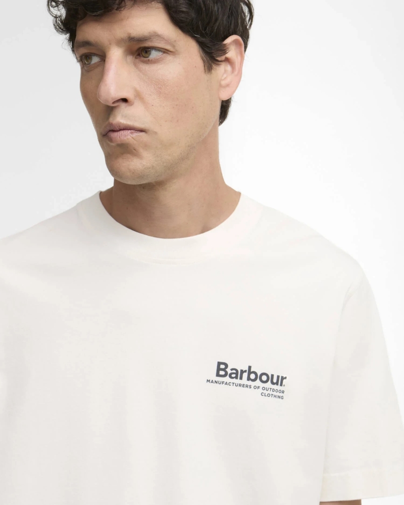 Barbour Wildfell relaxed graphic t-shirt neutral neutral