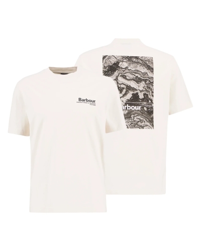 Barbour Wildfell relaxed graphic t-shirt neutral neutral