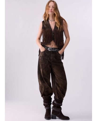 LIU.JO Liu.Jo Balloon velvet trousers
