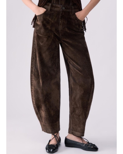 LIU.JO Liu.Jo Balloon velvet trousers