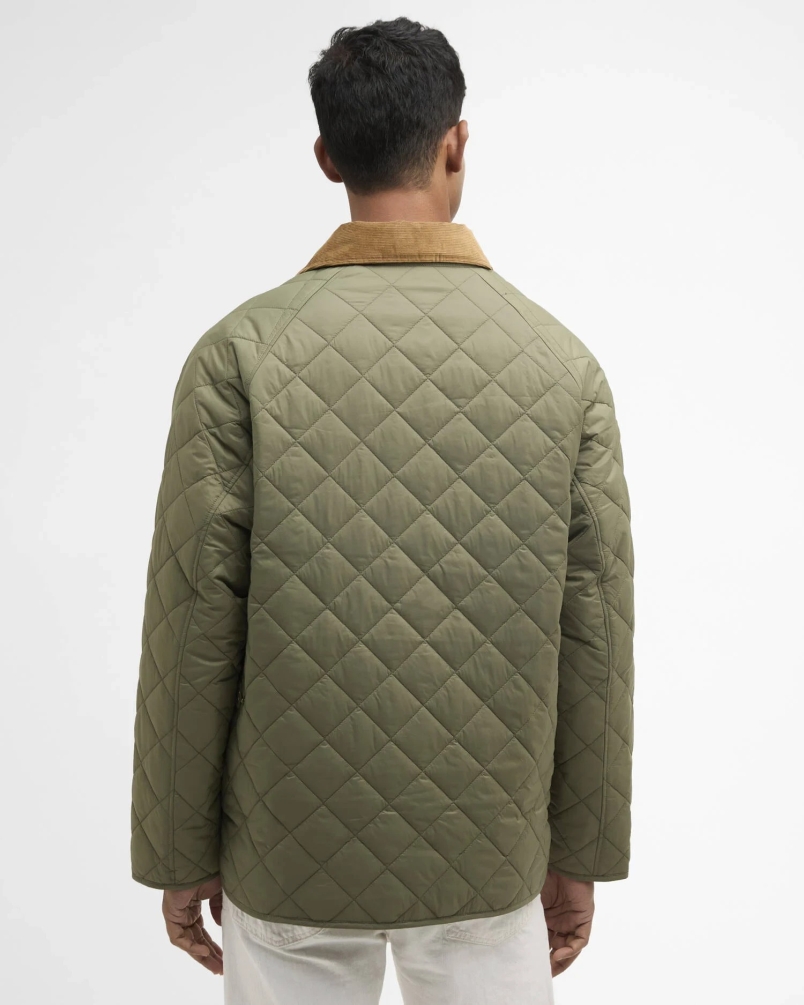 Barbour City Bedale quilted jacket olive dusty olive
