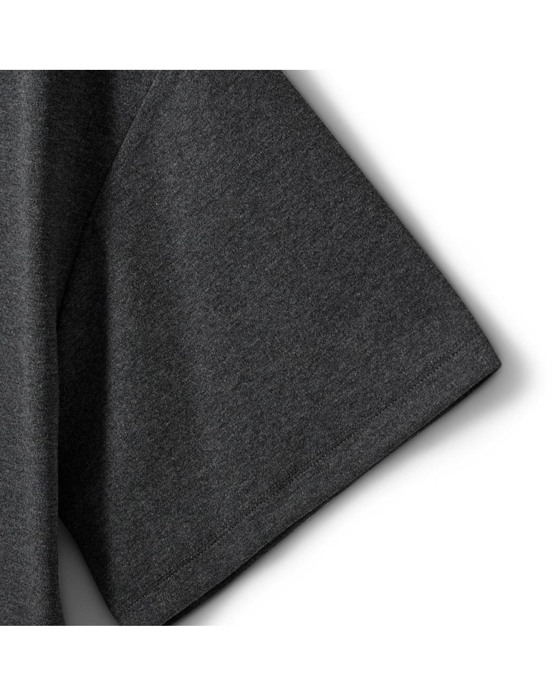 Sofie Schnoor Tea boatneck t-shirt dark grey melange