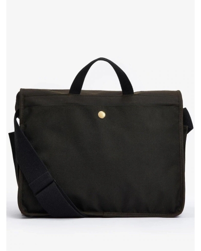 BARBOUR Barbour Field wax messenger bag