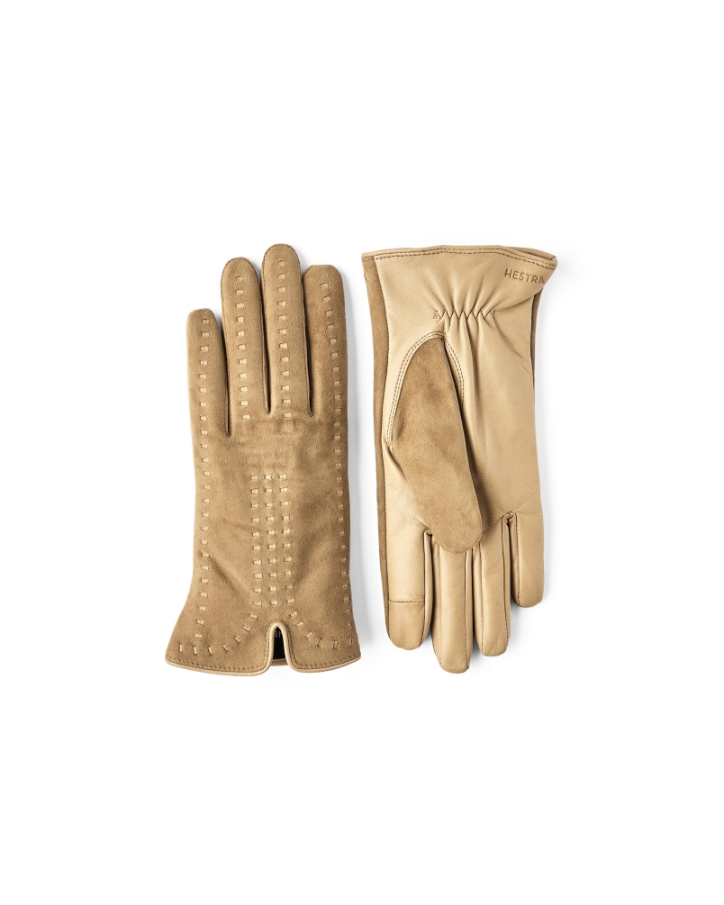 Hestra Marlene dames handschoenen camel
