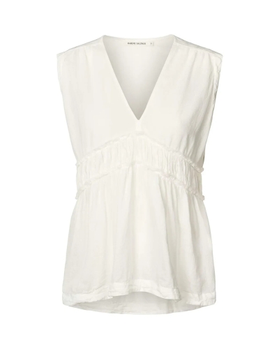 HELFRED TOP WHITE white