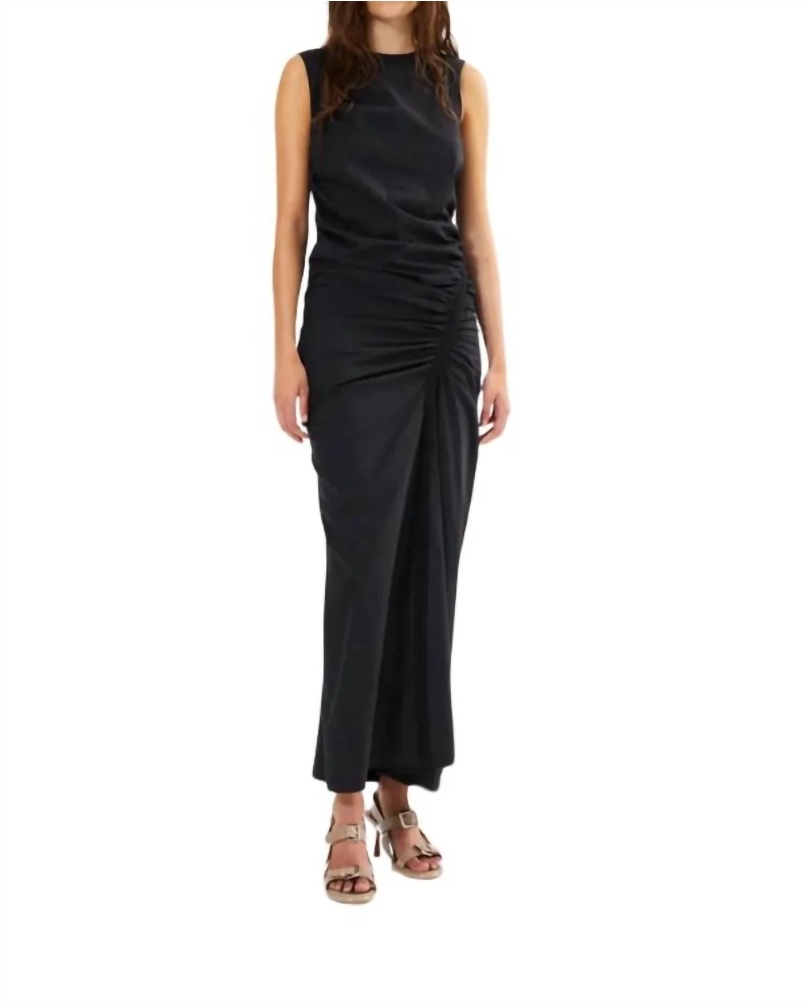 Rabens Saloner Bibber dress black own design