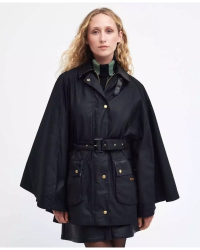 Barbour Merriam wax cape