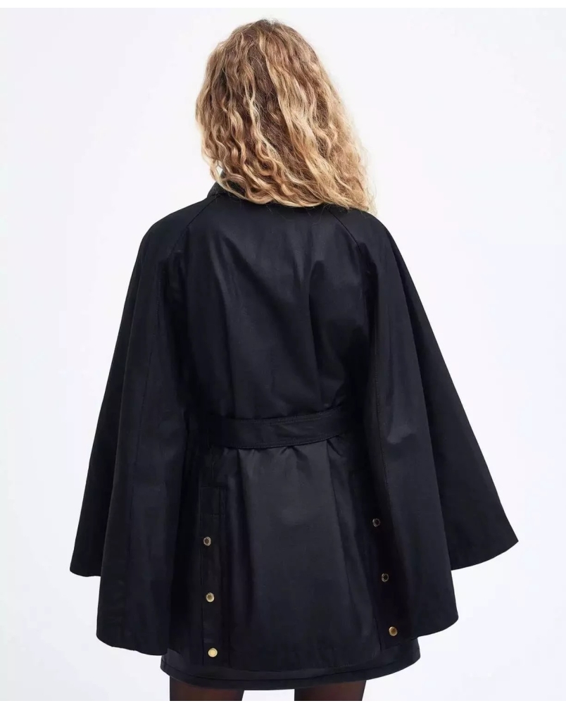 Barbour Merriam wax cape