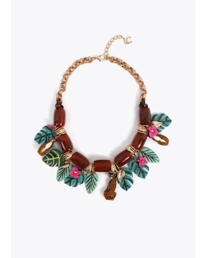 LOLA CASADEMUNT Lola Casademunt Necklace tropical brown