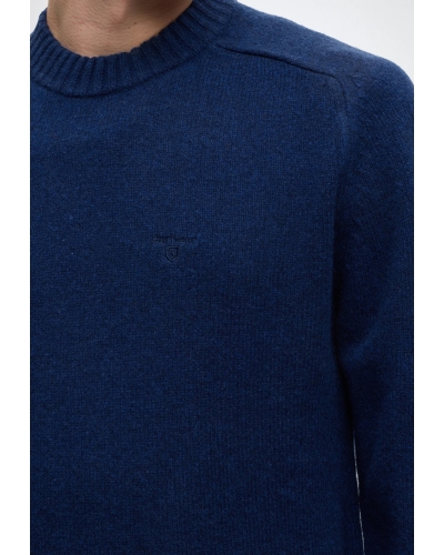 Barbour Newtown crew neck sweater inky blue